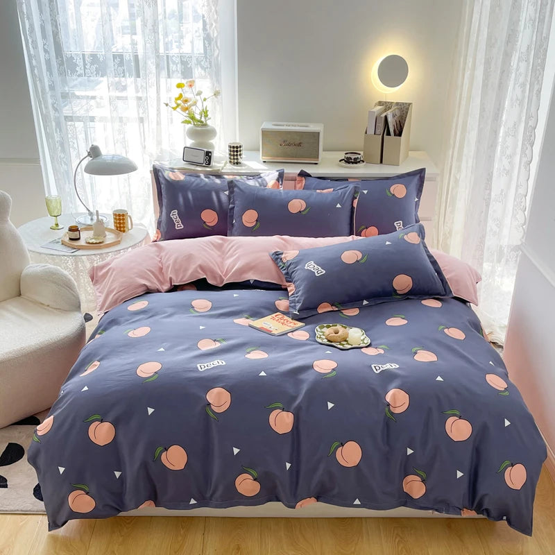 Colorful Duvet Cover Bedsheet